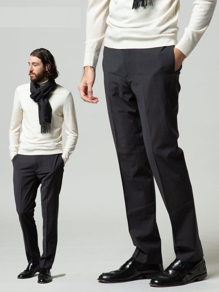 Calvin Klein (カルバンクライン) ストレッチ ノータック スラックス CKJEROMEJ1Y0001 ブランド