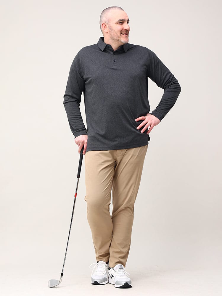 大きいサイズ メンズ Callaway (キャロウェイ) ストレッチ 軽量 吸水速 
