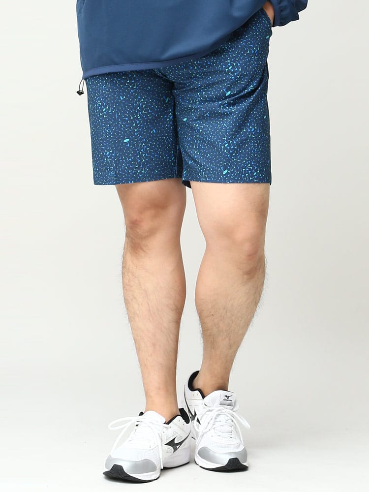 大きいサイズ メンズ adidas (アディダス) フラッグプリント ゴルフ ショートパンツ ULTIMATE365