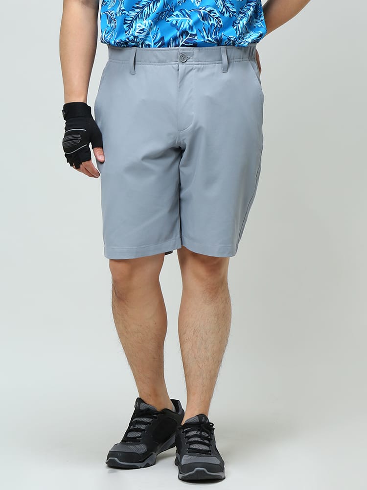 大きいサイズ メンズ UNDER ARMOUR (アンダーアーマー) USA規格 ストレッチ 無地 ゴルフ ショートパンツ DRIVE SHORTS