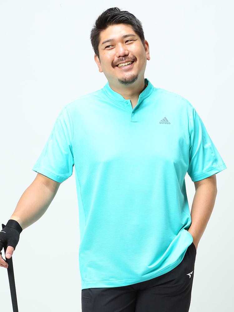 大きいサイズ メンズ UNDER ARMOUR (アンダーアーマー) USA規格 HEATGEAR LOOSE ヒートギア ルーズ 胸ロゴプリント 半袖 ポロシャツ [1XL 2XL 3XL]