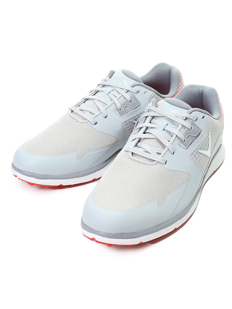 大きいサイズ メンズ Callaway (キャロウェイ) メッシュ ローカットスニーカー OCEANSIDE V2 WIDE ゴルフシューズ GOLF SHOES