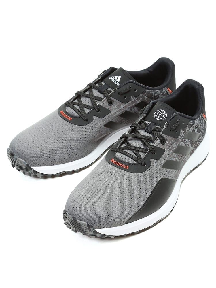 大きいサイズ メンズ adidas (アディダス) メッシュアッパー ゴルフ スニーカー S2G SL WIDE ゴルフシューズ GOLF SHOES