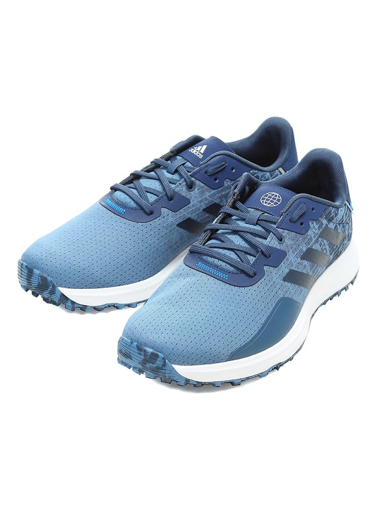 大きいサイズ メンズ adidas (アディダス) メッシュアッパー ゴルフ スニーカー S2G SL WIDE ゴルフシューズ GOLF SHOES