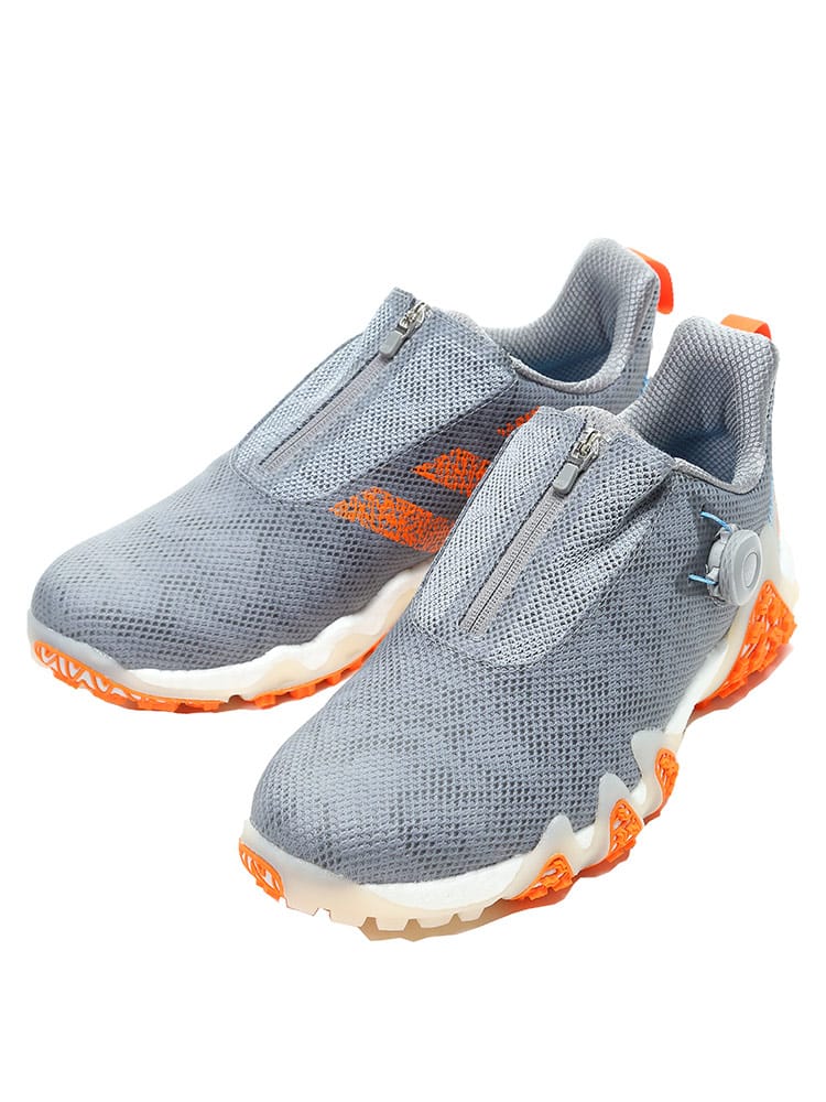 大きいサイズ メンズ adidas (アディダス) ニットアッパー ゴルフ シューズ コードカオス22 BOA ゴルフシューズ GOLF SHOES