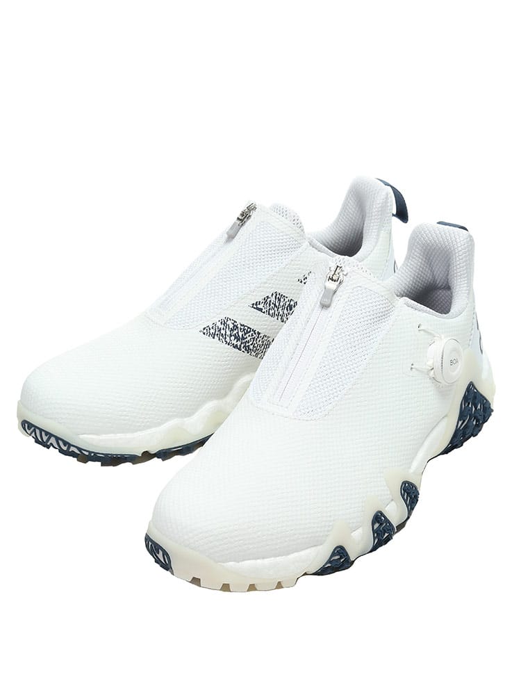 大きいサイズ メンズ adidas (アディダス) ニットアッパー ゴルフ シューズ コードカオス22 BOA ゴルフシューズ GOLF SHOES