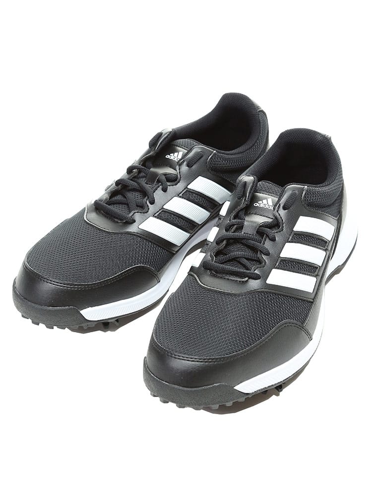 大きいサイズ メンズ adidas (アディダス) スリーライン ゴルフ シューズ TECH RESPONSE 2.0 ゴルフシューズ GOLF SHOES