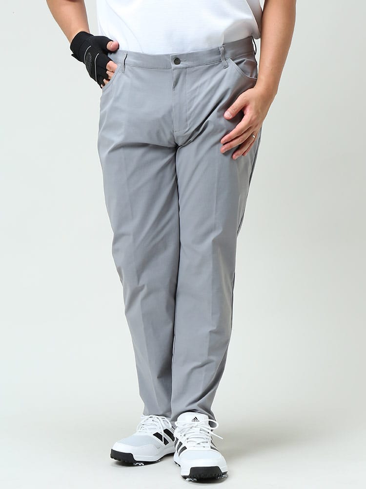 大きいサイズ メンズ adidas (アディダス) UPF50 ストレッチ ノータック ゴルフ パンツ GO TO FIVE POCKET PANT チノパン