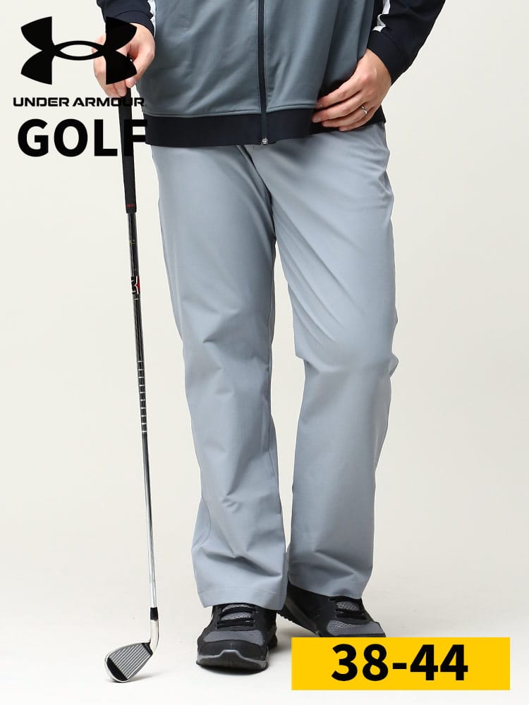 大きいサイズ メンズ UNDER ARMOUR (アンダーアーマー) USA規格 STORM ストレッチ 無地 ゴルフパンツ DRIVE PANT