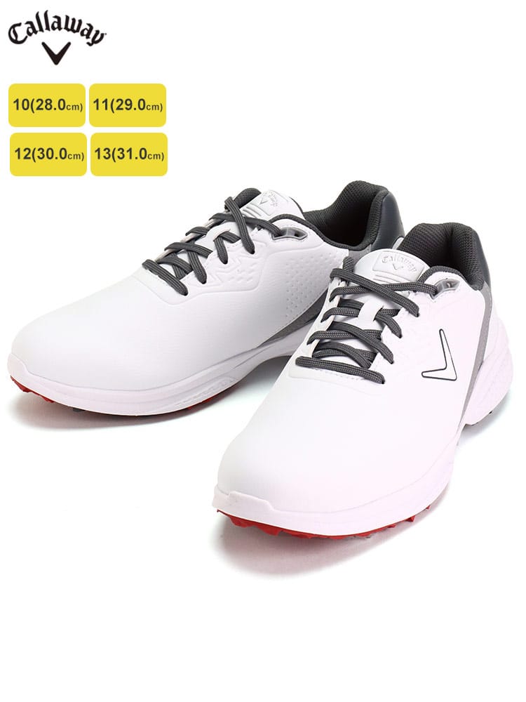 WEB限定価格 在庫処分 返品交換不可 大きいサイズ メンズ Callaway (キャロウェイ) レースアップ ローカットスニーカー SOLANA TRX V2 SHOES 2E