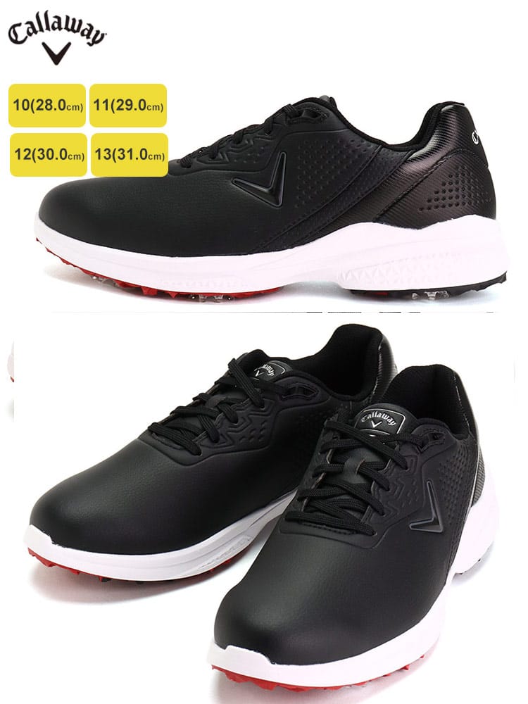 WEB限定価格 在庫処分 返品交換不可 大きいサイズ メンズ Callaway (キャロウェイ) レースアップ ローカットスニーカー SOLANA TRX V2 SHOES 2E