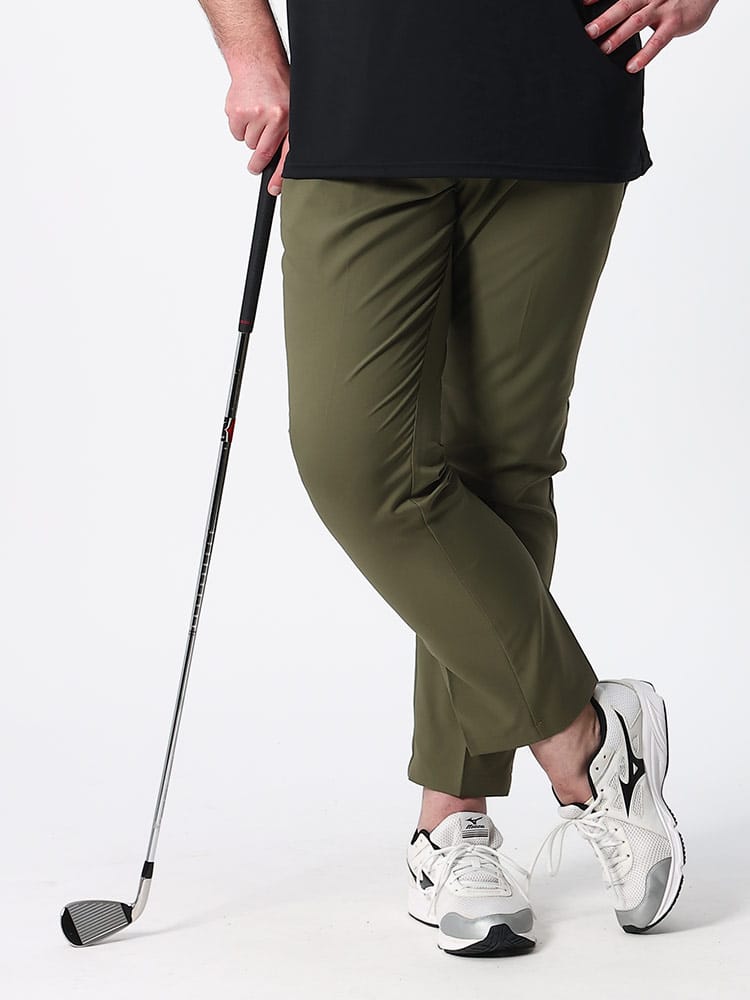 在庫処分 返品交換不可 大きいサイズ メンズ adidas (アディダス) 無地 ノータック パンツ ULTIMATE365 TAPERED FIT GOLF PANT ゴルフ