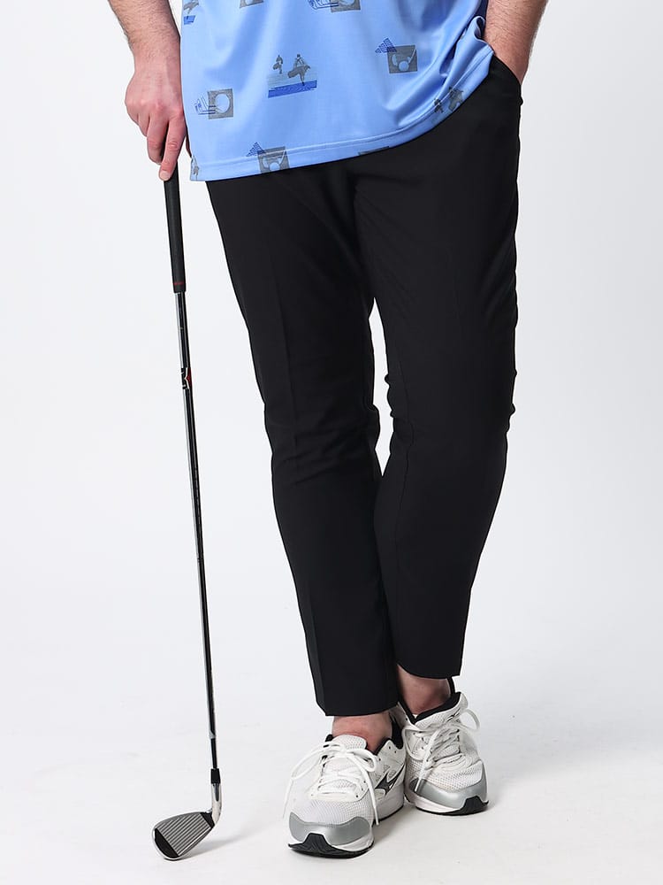 大きいサイズ メンズ adidas (アディダス) 無地 ノータック パンツ ULTIMATE365 TAPERED FIT GOLF PANT ゴルフ