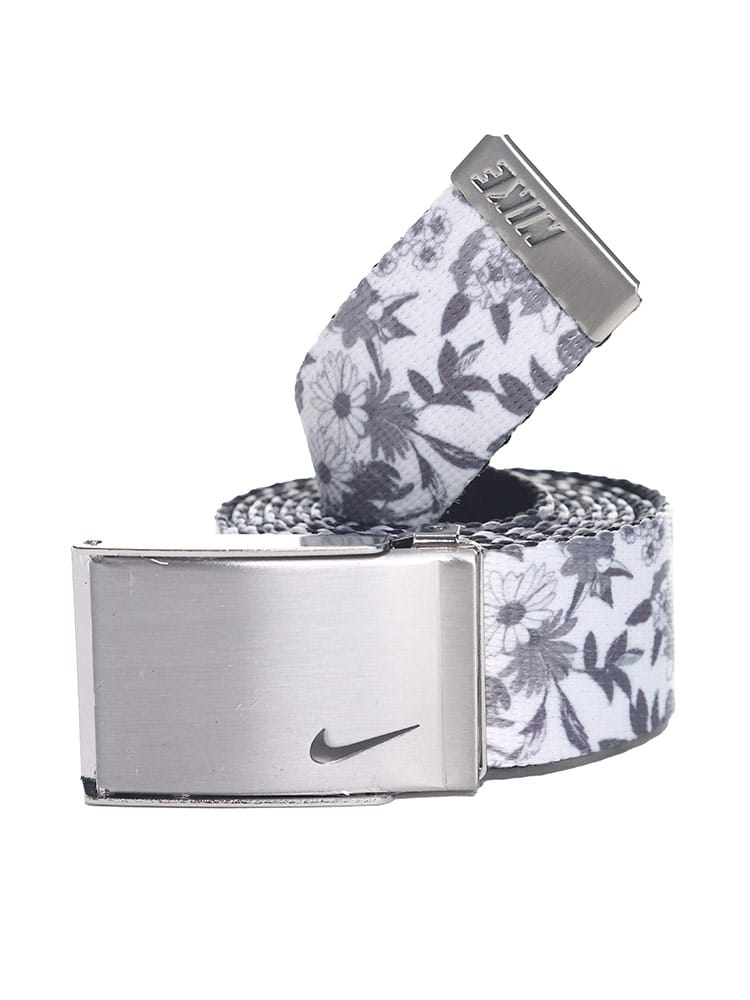 リバーシブル 総柄プリント 無地 ウェブベルト (NIKE) ナイキ 大きいサイズ メンズ