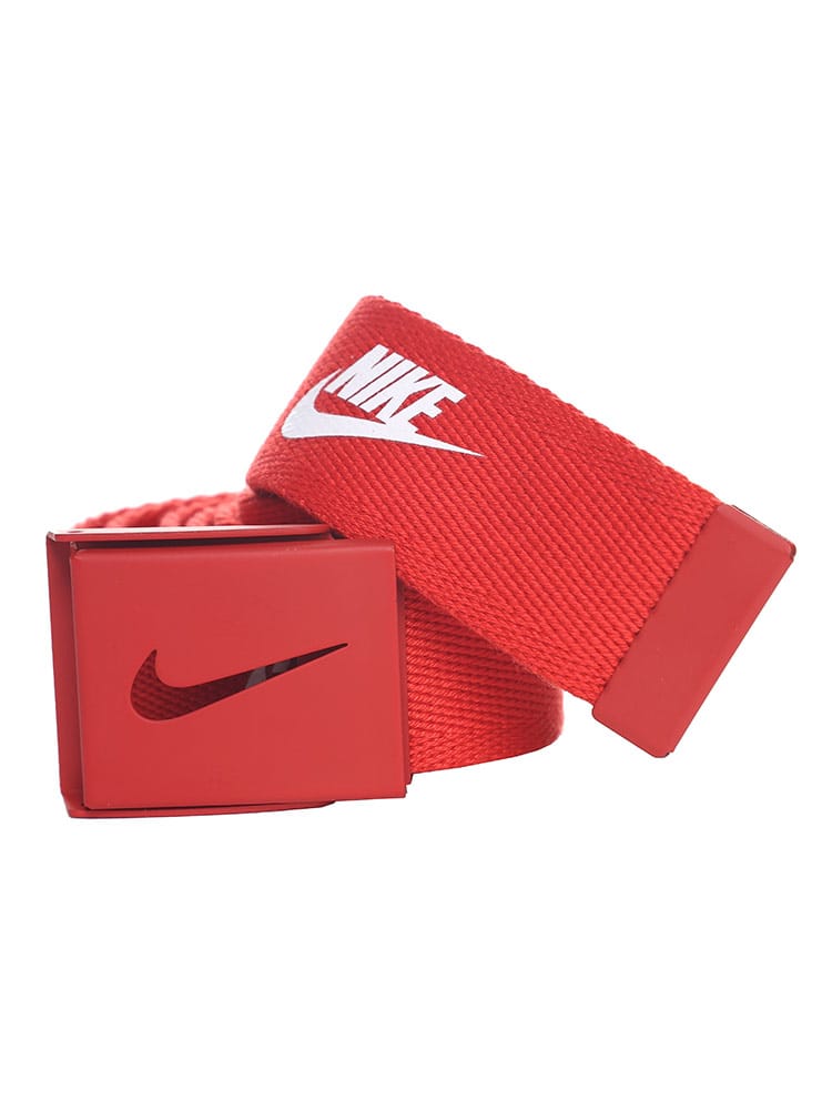 在庫処分 返品交換不可 リバーシブル ロゴ 無地 ウェブベルト (NIKE) ナイキ 大きいサイズ メンズ 