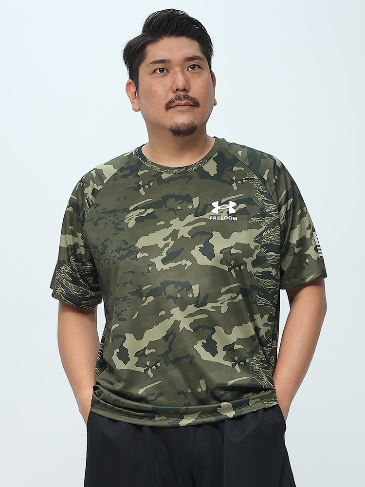 LOOSE 迷彩 クルーネック 半袖 Tシャツ FREEDOM TECH SS CAMO TEE