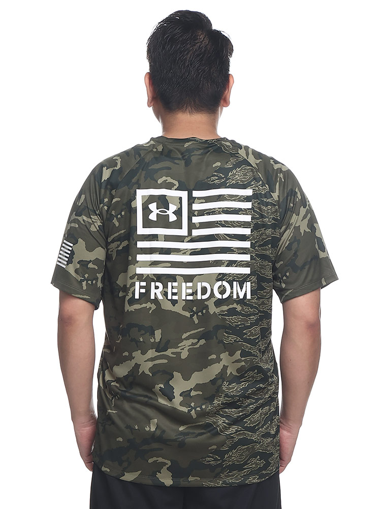 LOOSE 迷彩 クルーネック 半袖 Tシャツ FREEDOM TECH SS CAMO TEE