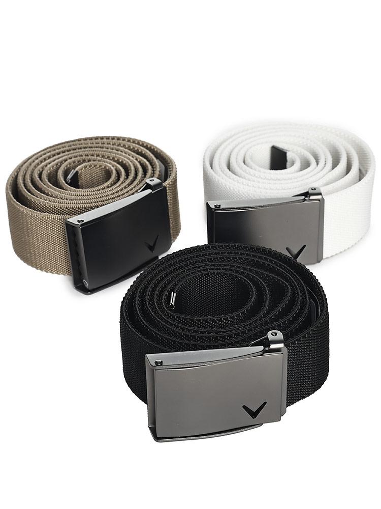 ストレッチ ガチャベルト V-LOGO Belt (Callaway) キャロウェイ 大きい