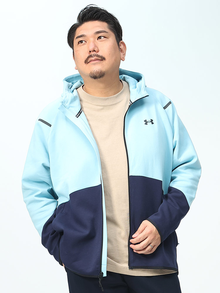 LOOSE 切り替え フルジップ パーカー Unstoppable Fleece Full Zip 