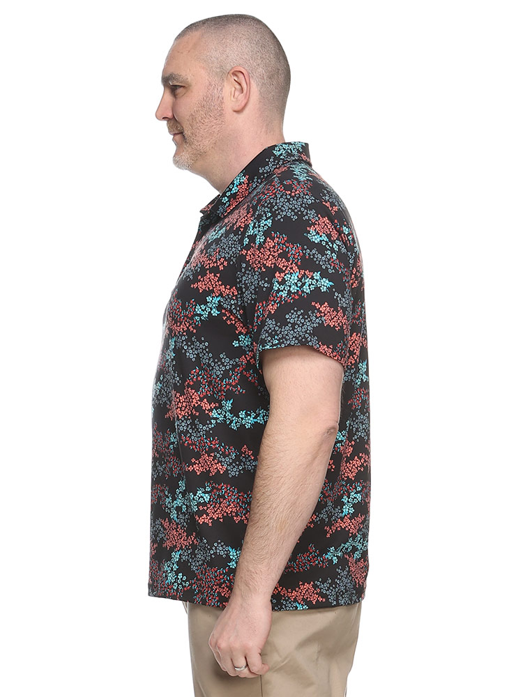 UNDER ARMOUR (アンダーアーマー) LOOSE UPF30 プレイオフ 3.0 花柄 半袖 ポロシャツ Pl |  大きいサイズの服【サカゼン公式通販】