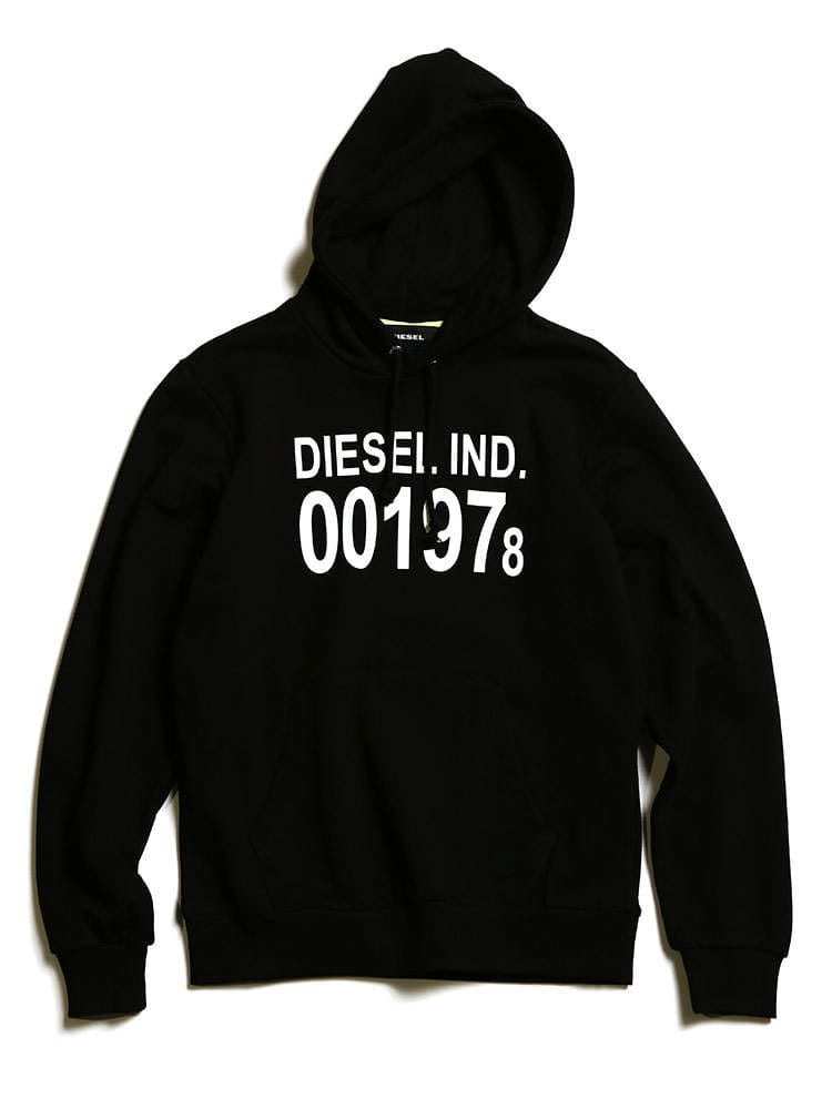 DIESEL (ディーゼル) ロゴプリント スウェット プルオーバー パーカー DSSAUNIAJH メンズ