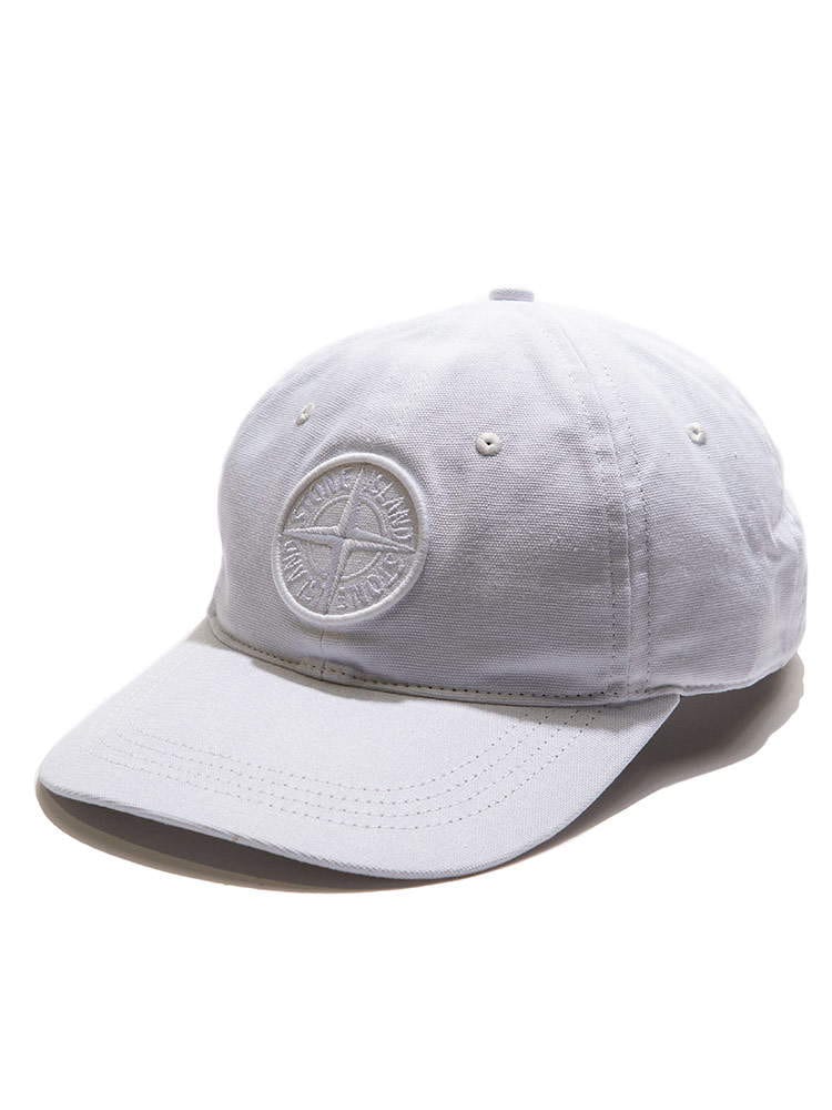 STONE ISLAND (ストーンアイランド) ロゴワッペン 6パネル キャップ SI741599468