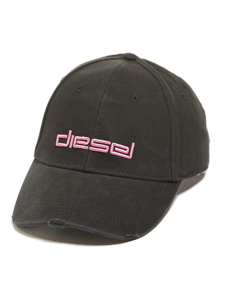 DIESEL (ディーゼル) ロゴ刺繍 スター キャップ DECHO DSA02536QBBQ