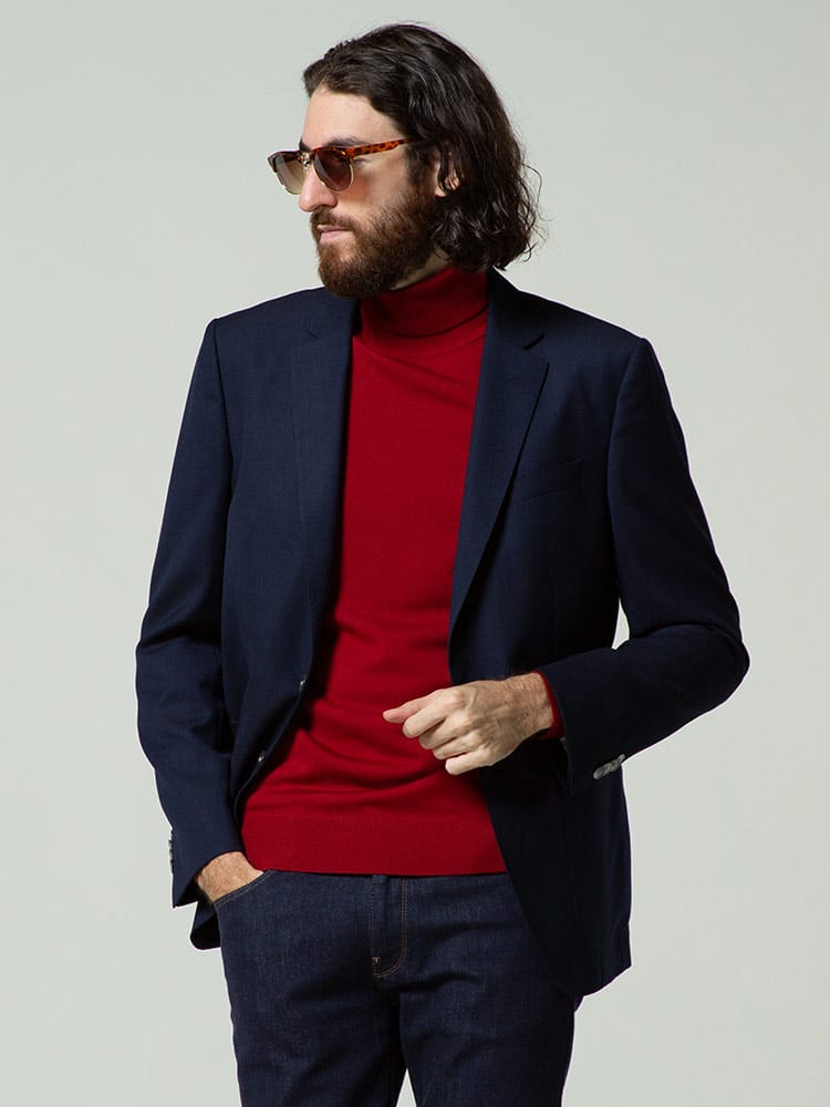 ヒューゴボス HUGO BOSS ウール シングル 2ツ釦 ブレザー ブランド メンズ アウター ジャケット テーラード フォーマル HBHUTSO10237188