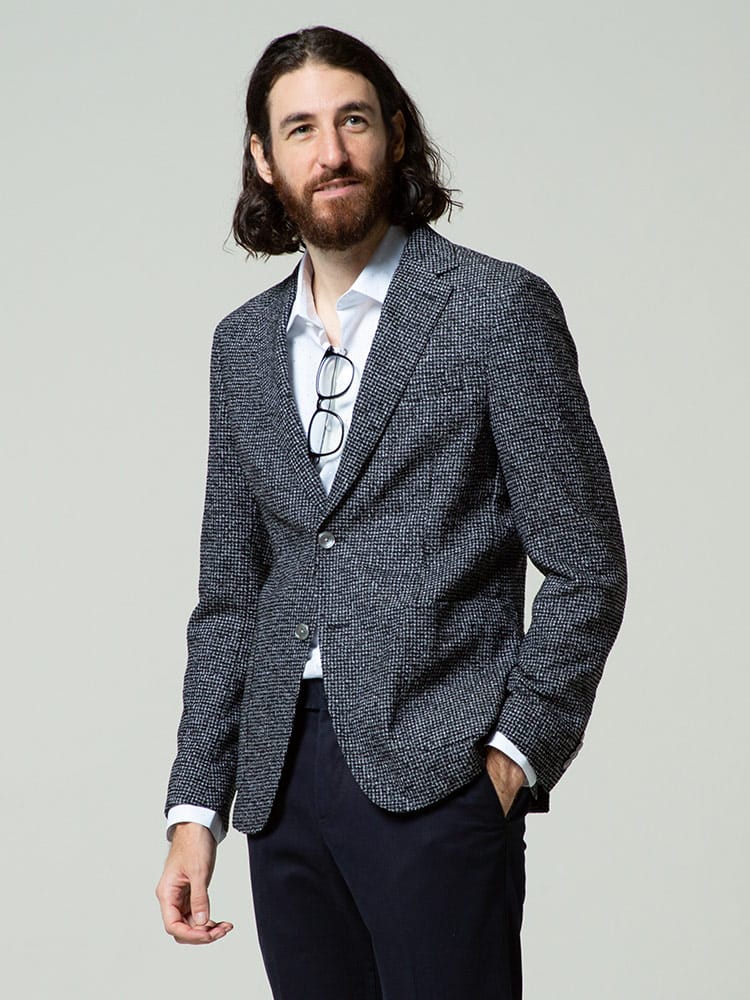 ヒューゴボス HUGO BOSS 千鳥格子 シングル 2ツ釦 ジャケット SLIMFIT ブランド メンズ アウター テーラード ハウンドトゥース チェック HBHANRY10237766
