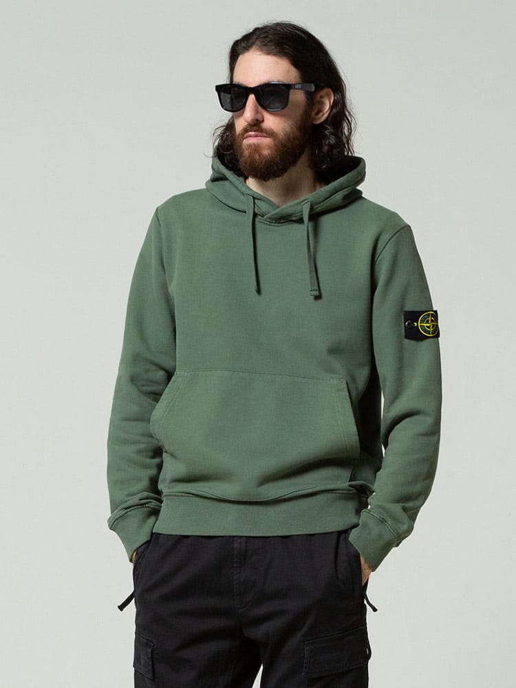 ストーンアイランド STONE ISLAND ロゴ ワッペン プルオーバー パーカー ブランド メンズ トップス パーカー スウェット スエット SI751564120