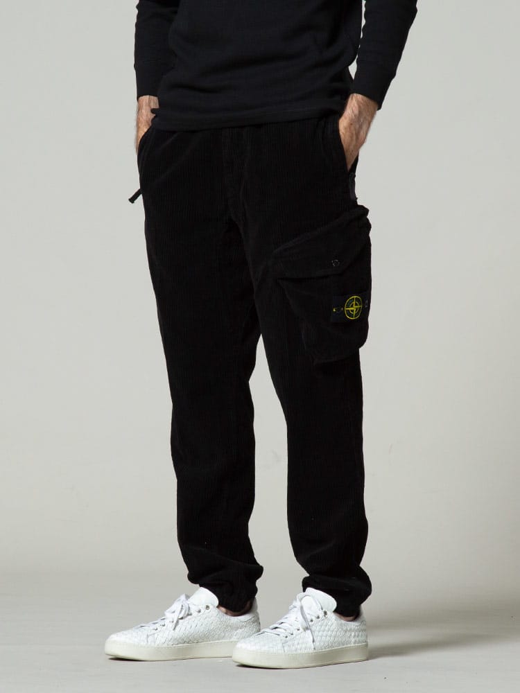 STONE ISLAND ストーンアイランド コーデュロイ ポケット イージー パンツ ブランド メンズ ボトムス ジョガーパンツ SI751530811