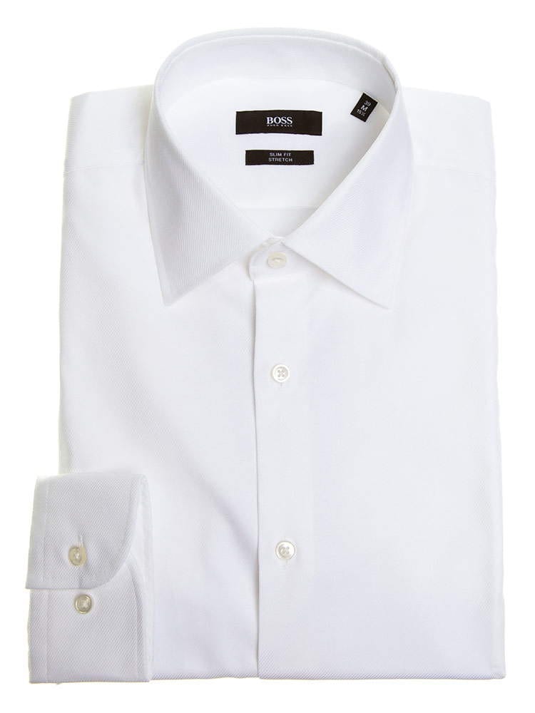 HUGOBOSS ヒューゴボス ストレッチ 長袖 ドレスシャツ SLIMFIT ブランド メンズ トップス シャツ ワイシャツ カッターシャツ HBHHANK10237131