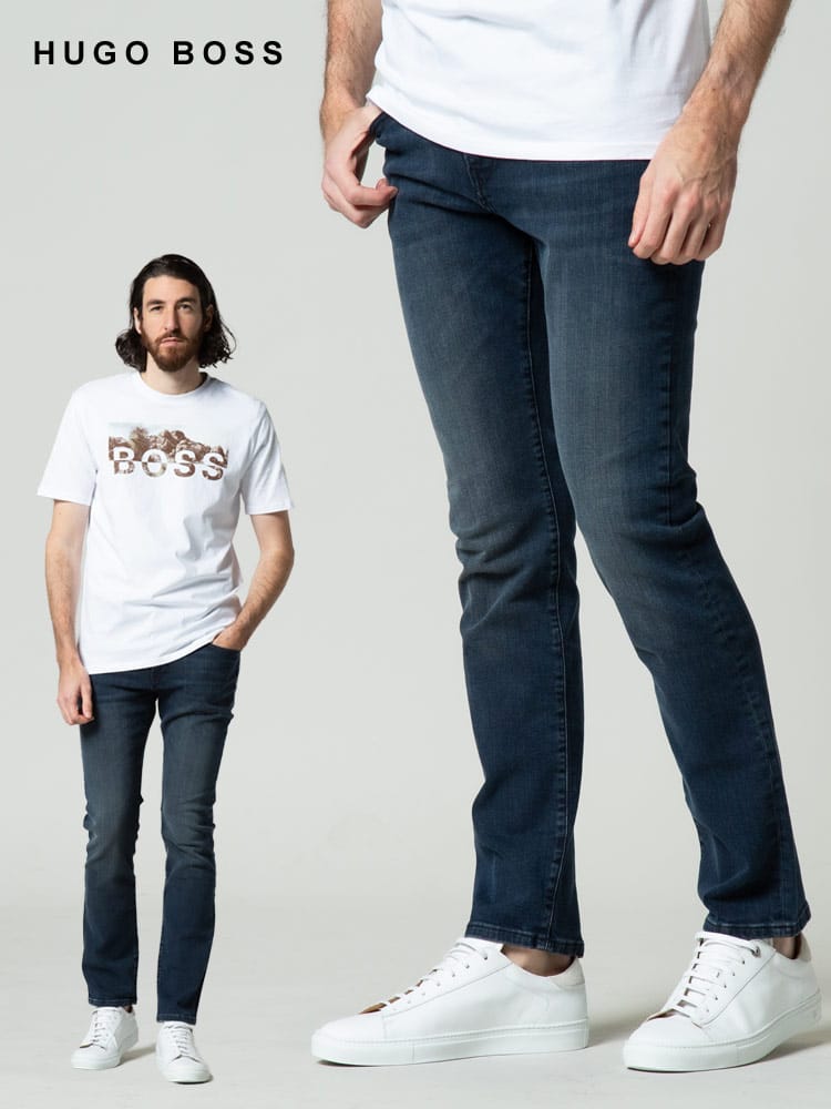 HUGO BOSS (ヒューゴボス) ジップフライ 5P ジーンズ HBDELAW10234012 ブランド