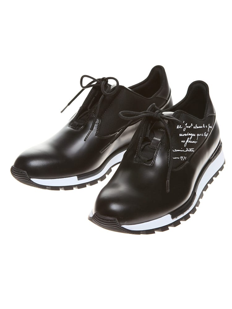 Berluti (ベルルッティ) ファスト トラック レザー ナイロン ローカットスニーカー BRS5747001K78 ブランド