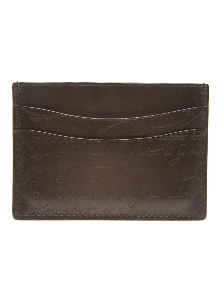 Berluti (ベルルッティ) バンブー ネオ スクリット レザー カードホルダー BRN235725K02 ブランド