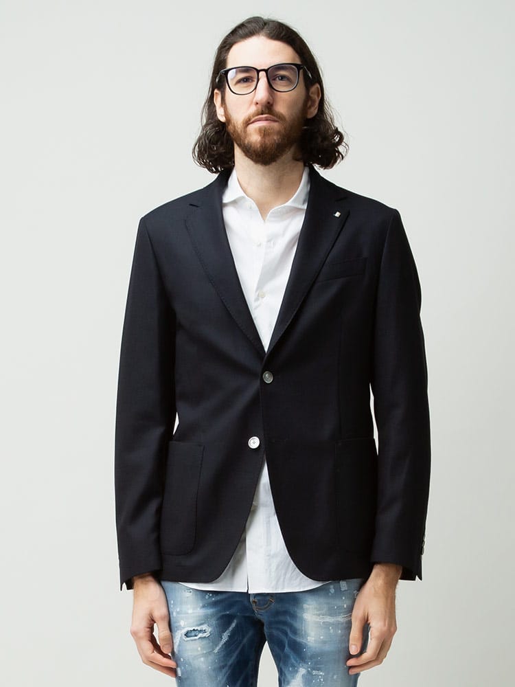 HUGO BOSS (ヒューゴボス) ナチュラルストレッチ シングル ジャケット GUABELLO HBHANRY10241052 ブランド