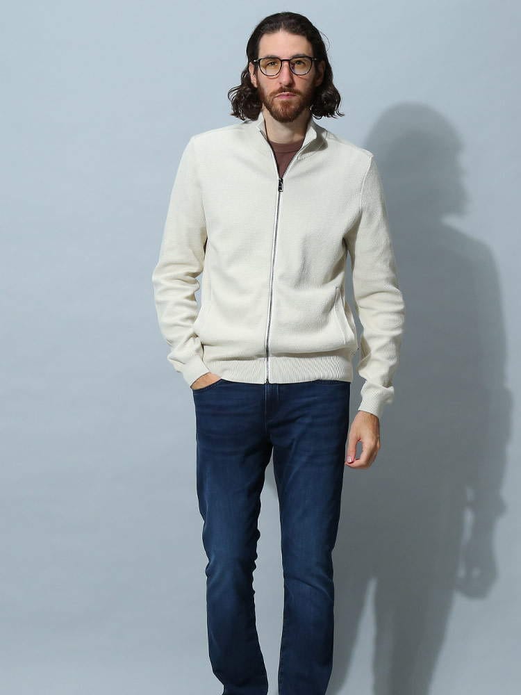 ヒューゴボス メンズ ニット HUGO BOSS ブランド カーディガン 