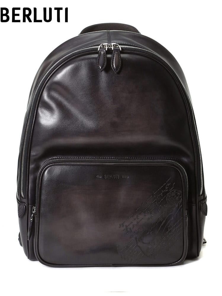 ベルルッティ メンズ バッグ Berluti ブランド 鞄 リュック バックパック タイムオフ スクリットスワイプレザー BRM236139K02