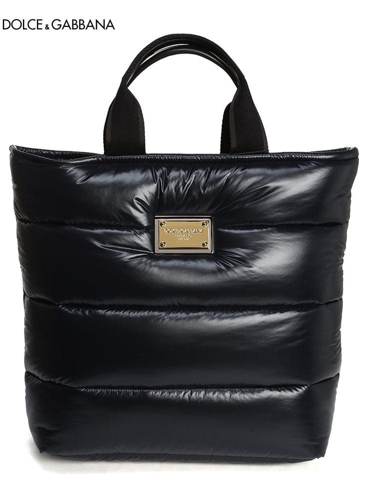 ドルチェ＆ガッバーナ メンズ バッグ DOLCE & GABBANA ブランド トートバッグ 鞄 ロゴ キルティング ユニセックス DGBM2098AA436