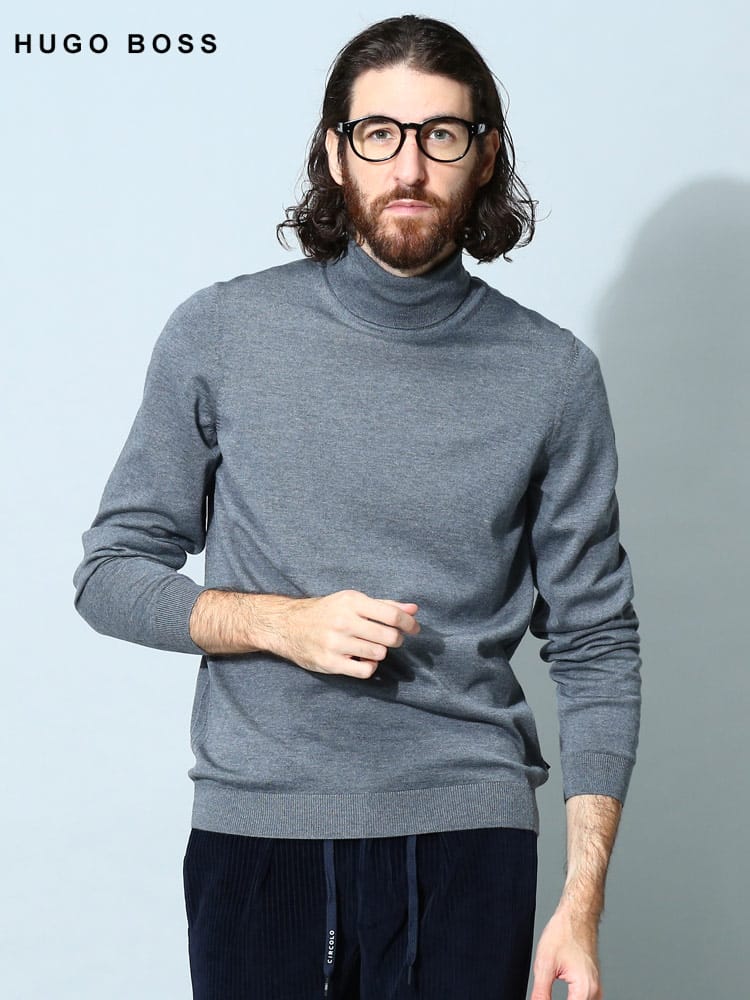 ヒューゴボス メンズ ニット HUGO BOSS ブランド トップス セーター 