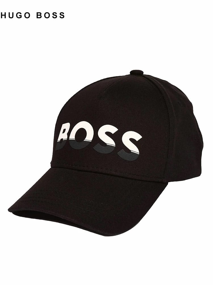 ヒューゴボス メンズ キャップ HUGO BOSS ブランド 帽子 ベースボールキャップ コットン ロゴ スポーツ HBG50476183