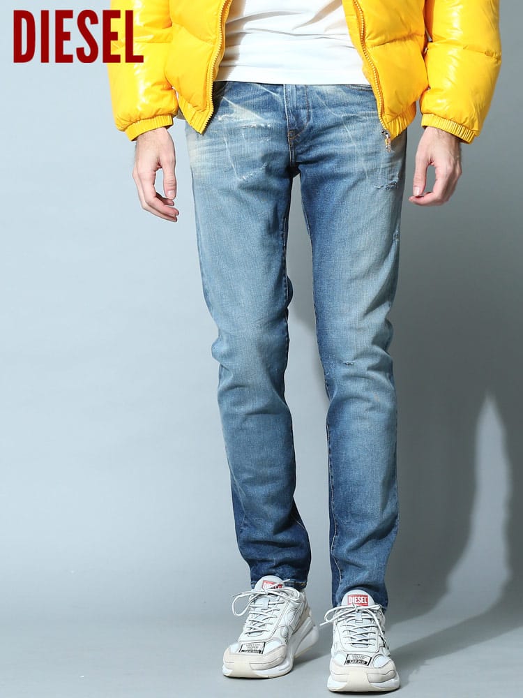 ディーゼル メンズ デニム DIESEL ブランド ボトムス パンツ ジーンズ ダメージ加工 ダメージデニム 2019 D-STRUKT DSA0355809E14
