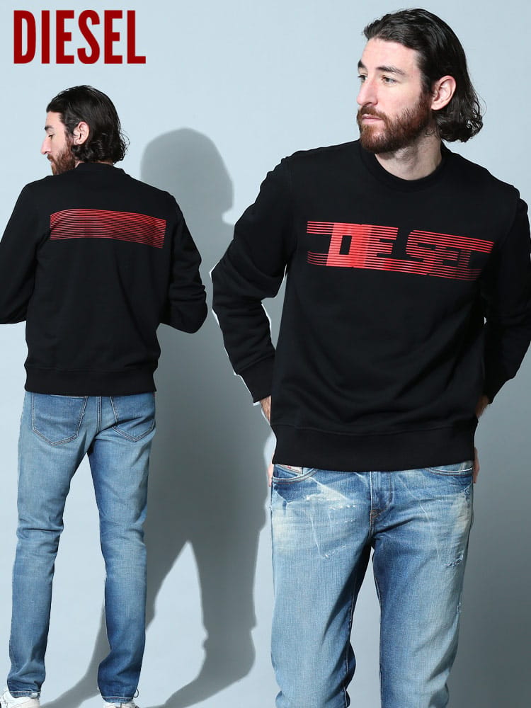 ディーゼル メンズ トレーナー DIESEL ブランド トップス スウェット 