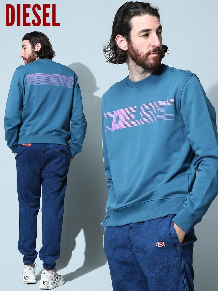 ディーゼル メンズ トレーナー DIESEL ブランド トップス スウェット 
