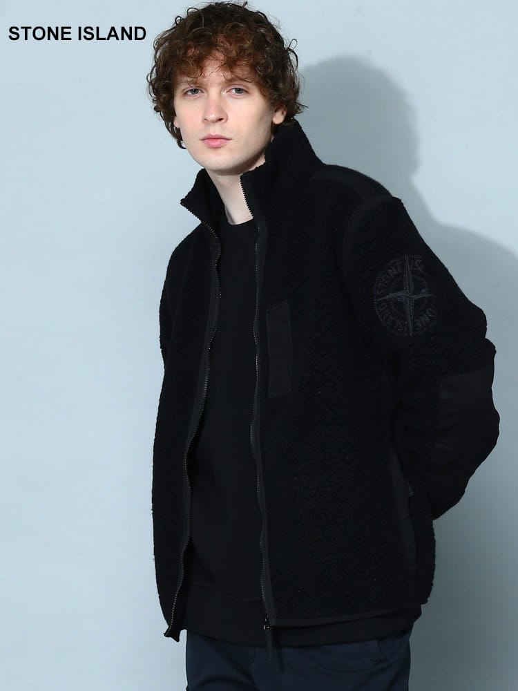 ストーンアイランド メンズ ブルゾン STONE ISLAND ブランド ボア 