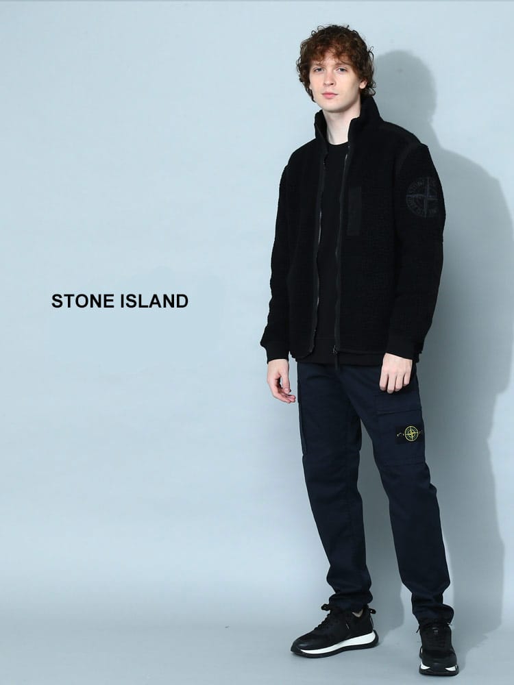 ストーンアイランド メンズ ブルゾン STONE ISLAND ブランド ボア 