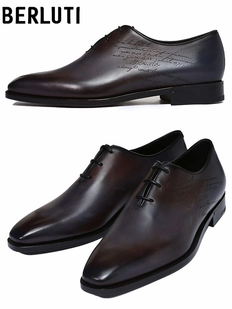 ベルルッティ メンズ シューズ Berluti ブランド 革靴 靴 アレッサンドロ ガレ レザーオックスフォード レザー 本革 BRS5863002