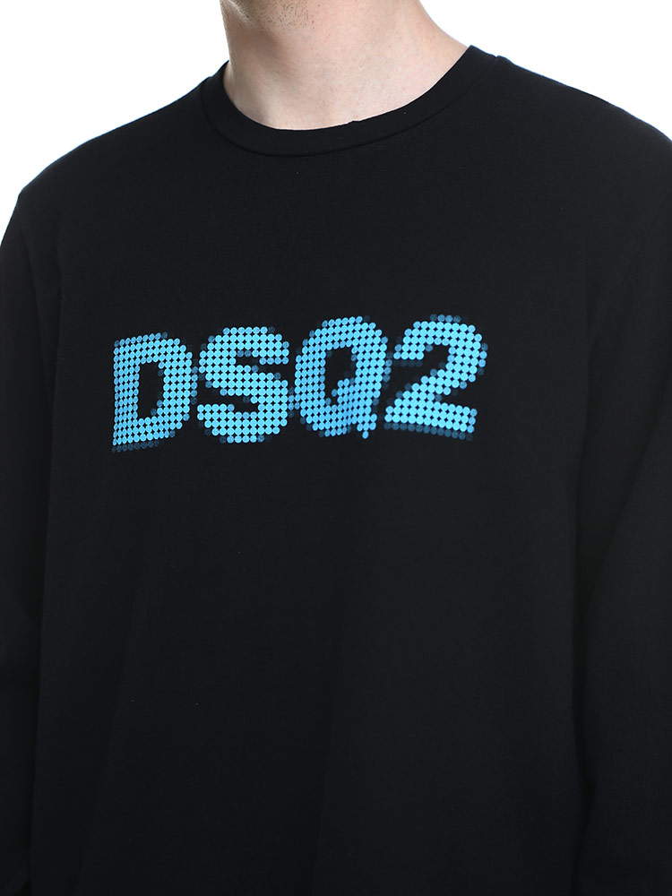 ディースクエアード メンズ Tシャツ 長袖 DSQUARED2 ブランド トップス ...