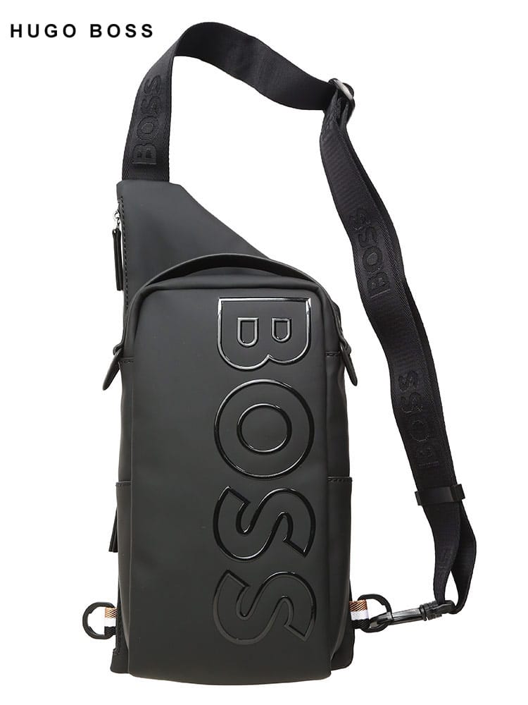 HUGO BOSS (ヒューゴボス) ロゴ ジップ ボディバッグ HB50484309 ブランド