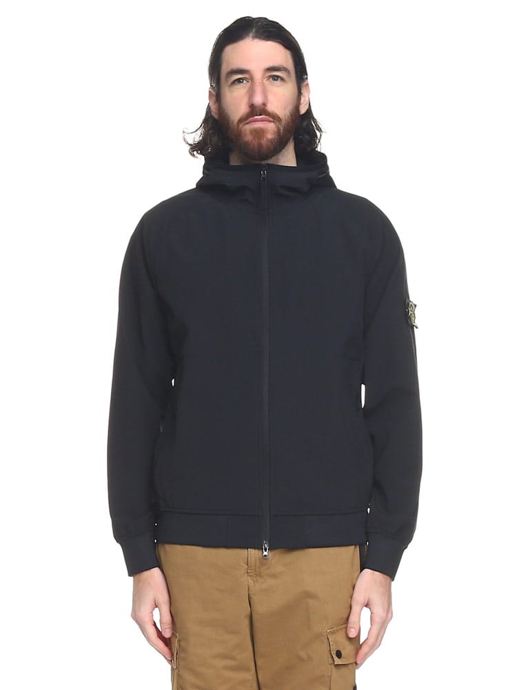 STONE ISLAND (ストーンアイランド) ソフトシェル フルジップ 